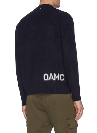 背面 - 点击放大 - OAMC - 品牌名称混羊毛针织衫