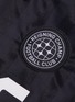  - REIGNING CHAMP - RCFC logo印花暗条纹V领T恤