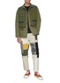模特儿示范图 - 点击放大 - FDMTL - 马甲及衬衫式夹克两件套