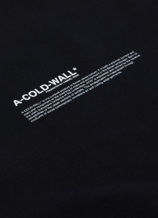  - A-COLD-WALL* - 品牌名称英文字T恤