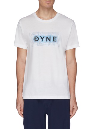 首图 - 点击放大 - DYNE - logo声波图案纯棉T恤