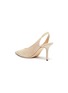  - JIMMY CHOO - Ivy 85绒面真皮露跟鞋