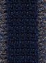 细节 - 点击放大 - LARDINI - 混色丝混羊毛针织领带