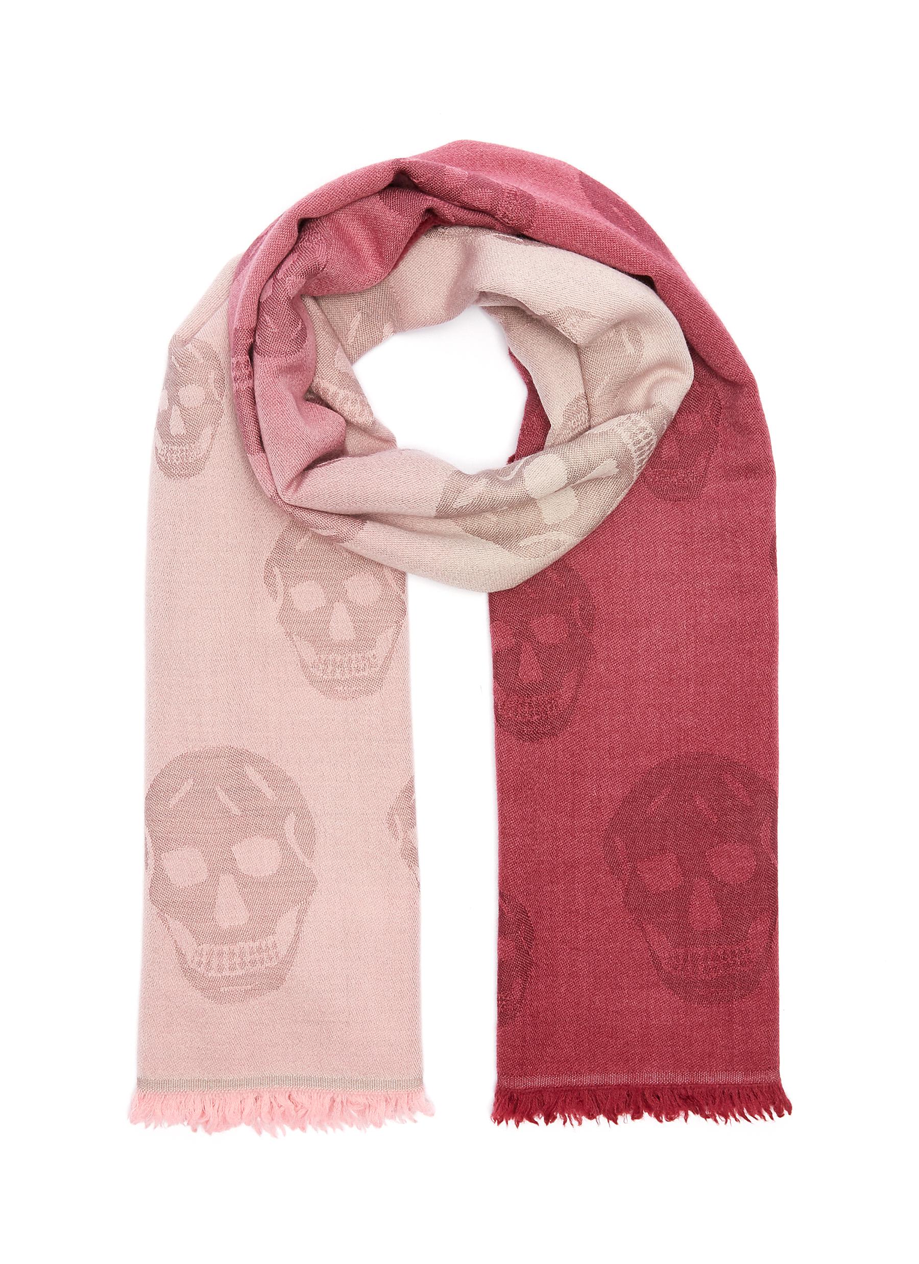 alexander mcqueen scarf wool