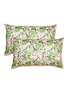 首图 –点击放大 - LA DOUBLEJ - 抽象花卉纯棉缎面枕套两件套