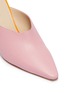 细节 - 点击放大 - WANDLER - Lotte拼色牛皮高跟穆勒鞋