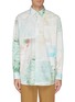首图 - 点击放大 首图 - 点击放大 - Acne Studios - oversize地图印花水洗衬衫