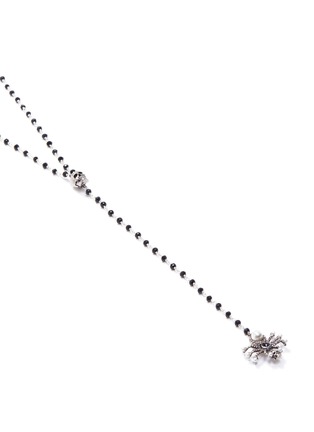 细节 - 点击放大 - ALEXANDER MCQUEEN - Spider Rosario蜘蛛吊坠骷髅头珠饰项链