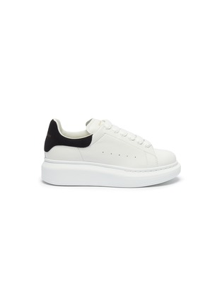 首图 - 点击放大 - ALEXANDER MCQUEEN - 'Kids Oversized Sneaker' in leather with suede collar