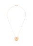 首图 - 点击放大 - SARAH & SEBASTIAN - 'Large Leaf' 10k yellow gold pendant necklace