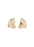 首图 - 点击放大 - SARAH & SEBASTIAN - 'Chasm Disc' 10k yellow gold mismatched stud earrings