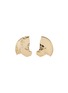 首图 - 点击放大 - SARAH & SEBASTIAN - 'Chasm Disc' 10k yellow gold mismatched stud earrings
