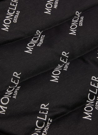  - MONCLER - Caille品牌名称绗缝纯棉羽绒夹克