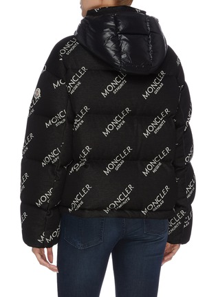 背面 - 点击放大 - MONCLER - Caille品牌名称绗缝纯棉羽绒夹克