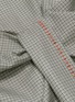 细节 - 点击放大 - ROLAND MOURET - Aura车缝线扭结格纹初剪羊毛混丝铅笔裙