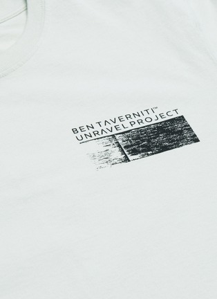  - BEN TAVERNITI UNRAVEL PROJECT - 品牌标志纯棉T恤