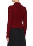 背面 - 点击放大 - ALEXANDER MCQUEEN - Cutout neck marled wool sweater