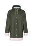 首图 - 点击放大 首图 - 点击放大 - STUTTERHEIM - Stockholm中性款拼色条纹连帽雨衣