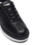 细节 - 点击放大 - ONITSUKA TIGER - Expressive品牌标志真皮厚底运动鞋