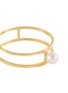 细节 - 点击放大 - CHARLOTTE LEBECK - Coco淡水珍珠点缀18k镀金纯银戒指