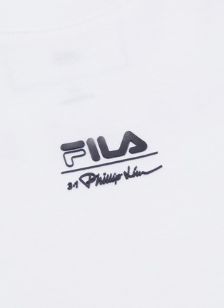  - FILA X 3.1 PHILLIP LIM - logo印花纯棉短裤