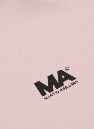  - MARTIN ASBJØRN - M.A. logo印花T恤