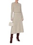 模特儿示范图 - 点击放大 - GABRIELA HEARST - Philippe羊绒混丝针织衫