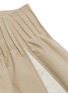 细节 - 点击放大 - GABRIELA HEARST - Leonid绗缝细节仿包裹式高腰纯棉半裙