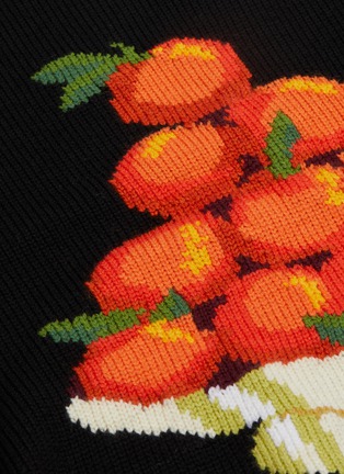  - CASABLANCA - 橘子图案针织衫