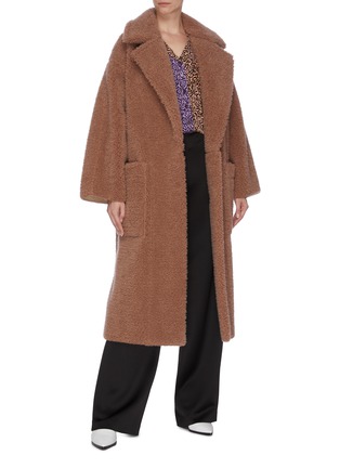 模特儿示范图 - 点击放大 - NANUSHKA - IMOGEN混羊毛大衣