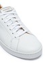 细节 - 点击放大 - MAGNANNI - logo皮饰粒面真皮网球运动鞋