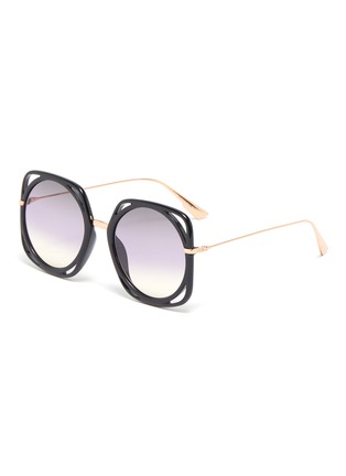 首图 - 点击放大 - DIOR - Dior Direction切割板材拼接金属太阳眼镜