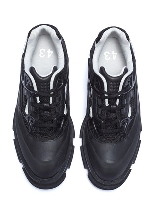 细节 - 点击放大 - BOTH - Gao RUNNER橡胶涂层拼接设计运动鞋