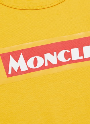  - MONCLER - logo胶带纯棉T恤