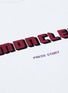  - MONCLER - logo印花纯棉T恤