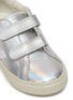细节 - 点击放大 - VEJA - Esplar幼儿款金属感V字拼贴魔术贴真皮运动鞋