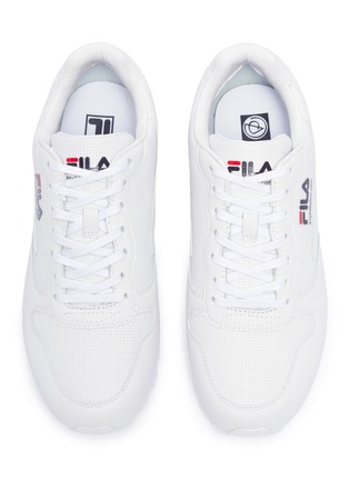 细节 - 点击放大 - FILA X 3.1 PHILLIP LIM - logo孔眼牛皮运动鞋