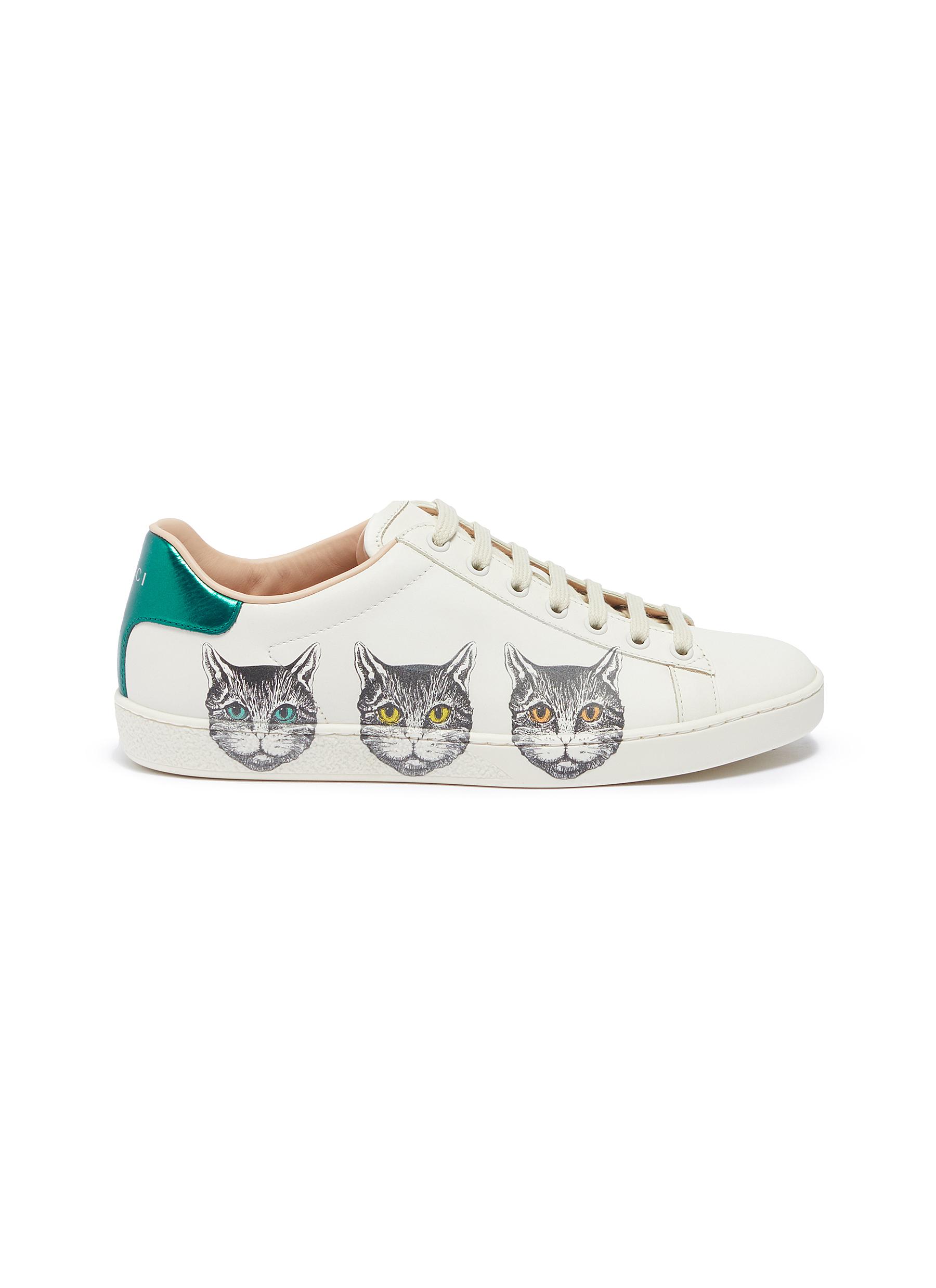 Women's ace sneaker with mystic cat clearance