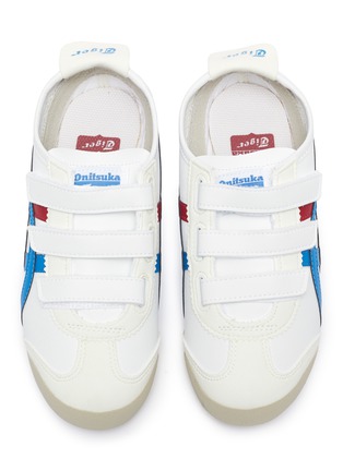 模特儿示范图 - 点击放大 - ONITSUKA TIGER - MEXICO 66 BAJA儿童款拼色标志真皮运动鞋
