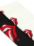 细节 - 点击放大 - SMFK - x The Rolling Stones红唇图案针织袜两件套