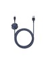 首图 - 点击放大 - NATIVE UNION - Night绳结造型充电线缆－蓝色
