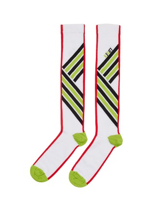 首图 - 点击放大 - KIRIN BY PEGGY GOU - Soccer拼色条纹针织袜