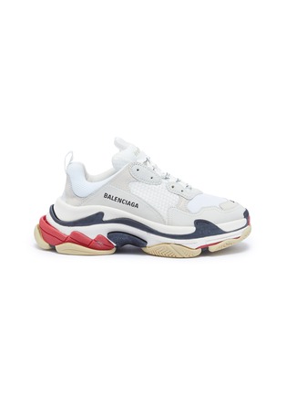 首图 - 点击放大 首图 - 点击放大 - BALENCIAGA - Triple S拼接设计厚底运动鞋