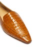 细节 - 点击放大 - AEYDE - Aurora鳄鱼纹真皮乐福鞋