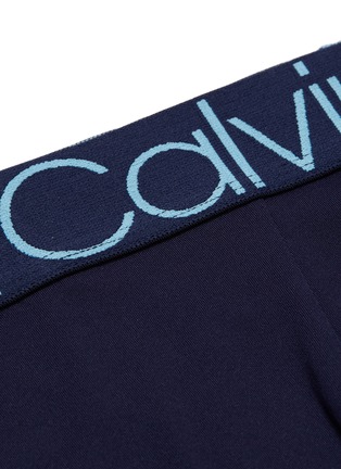  - CALVIN KLEIN UNDERWEAR - CK Complex logo低腰平脚内裤
