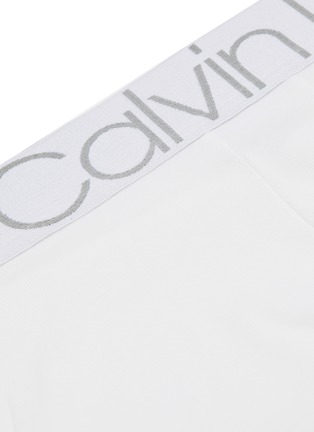细节 - 点击放大 - CALVIN KLEIN UNDERWEAR - CK Complex logo棉质平脚内裤