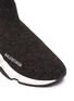 细节 - 点击放大 - BALENCIAGA - Speed闪亮丝线针织运动鞋