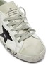 细节 - 点击放大 - GOLDEN GOOSE - Superstar英文标语鞋底涂鸦五角星运动鞋