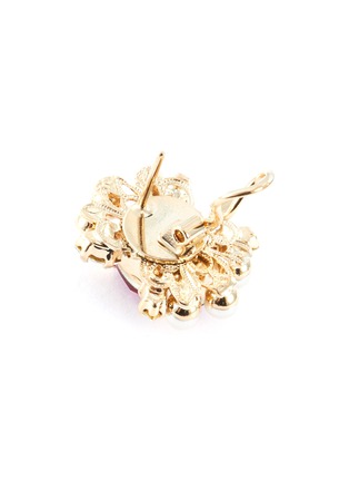 细节 - 点击放大 - ANTON HEUNIS - 人造珍珠仿水晶镀18k金黄铜耳环