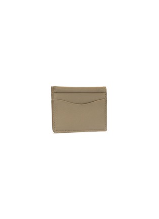 模特儿示范图 - 点击放大 - TRUNK - Leather card holder